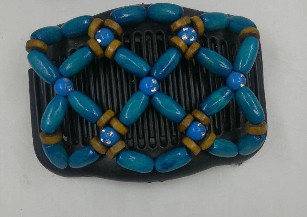 Vintage elastisk hårnål Stretch hårkam Hot Sales Pärlhår Magic Comb Clip Pärlor Pin Dam Håraccessoarer