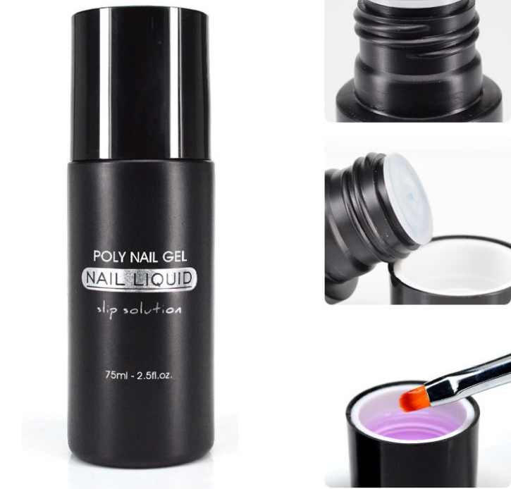 Venalisa Poly Nail Gel Kit - 45g 75ml 100pcs Complete System | Double-Head Phototherapy Builder