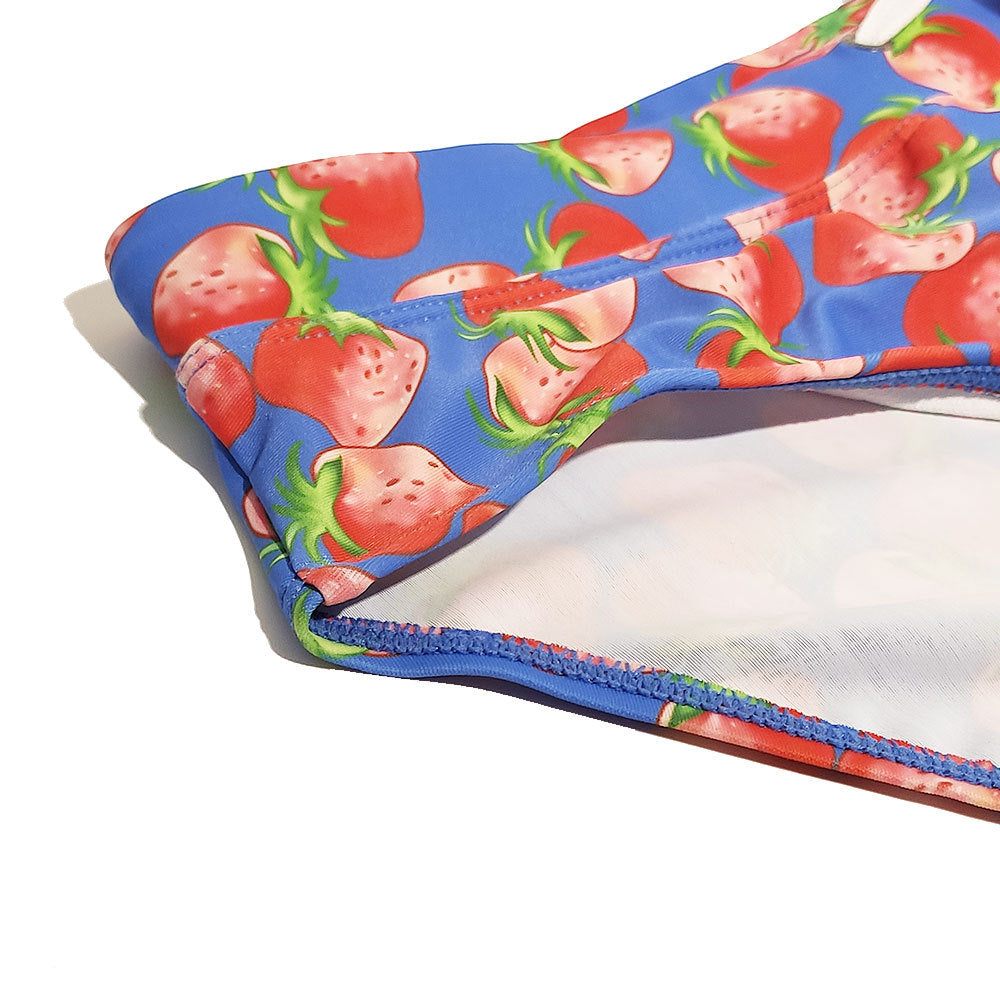Slip fraise mignon et sexy pour hommes