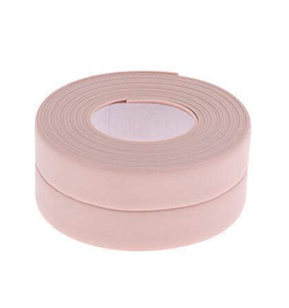 Bathroom Sealing Strip Tape - White PVC Self-Adhesive Waterproof Wall Sticker