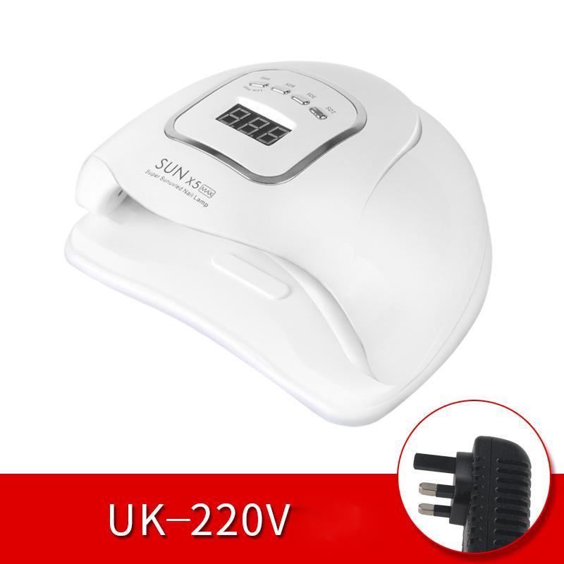Smart Nail Phototherapy Lamp - 80W/150W Professional | 22x21.5x10cm UV/LED Curing