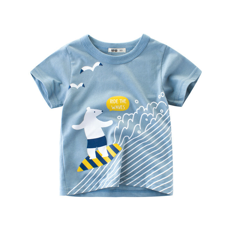 T-shirts enfants manches courtes, vêtements bébé, garçons