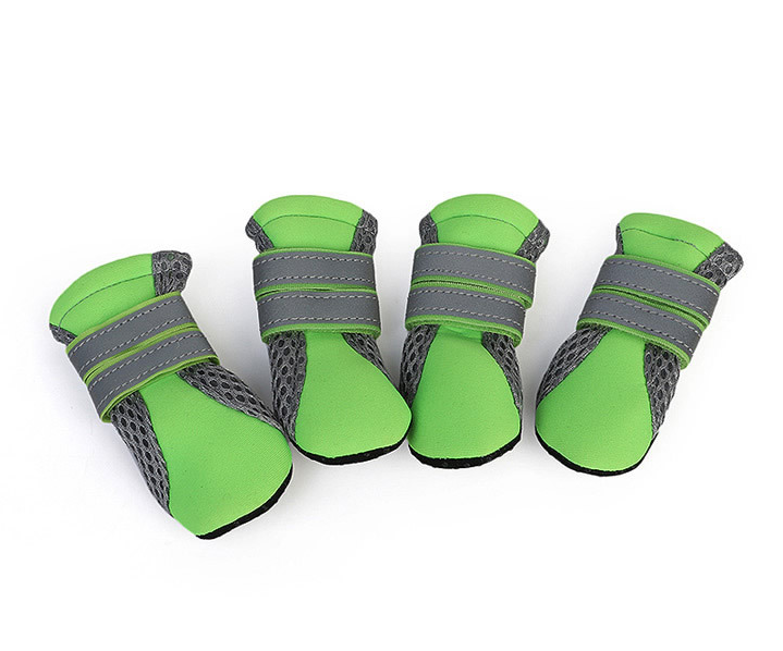 Dog Walking Shoes - Reflective Waterproof Pet Boots