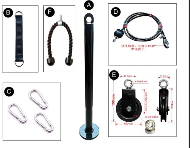 Professional Portable Compact Fitness Equipment - Limited Edition Home Gym System (2.2kg, 36x14x8cm)