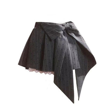 Spring New Short A-line Pleated Skirt With High Waist And Hip Hugging Skirt