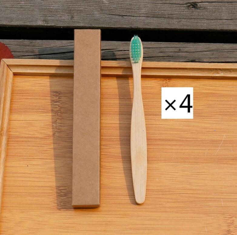 Eco Friendly Bamboo Soft Fiber Toothbrushes