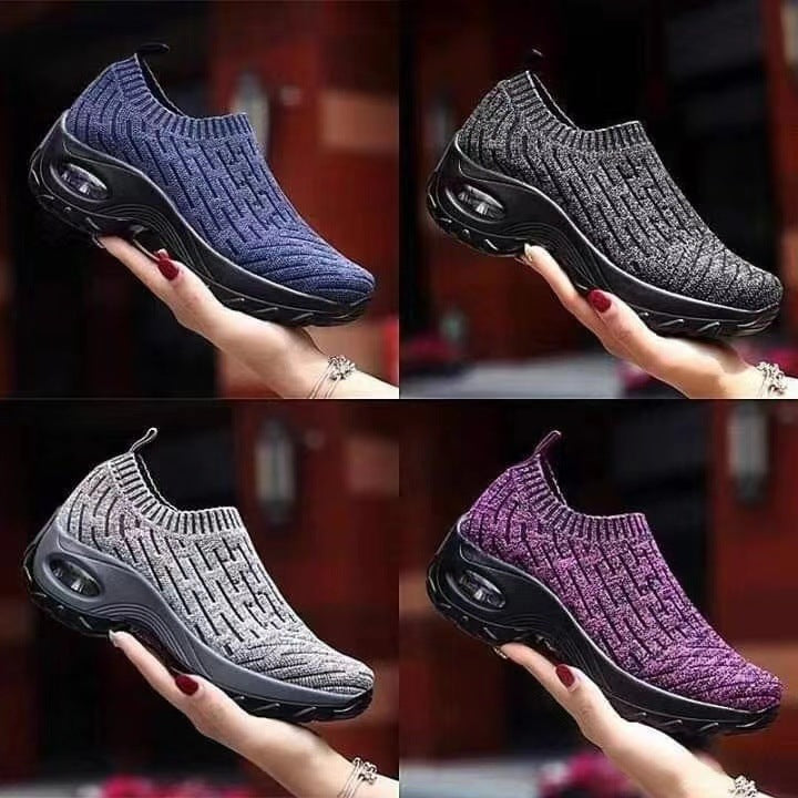 Air Cushion Sports Shoes for Middle-Aged Mothers - Comfort & Style
