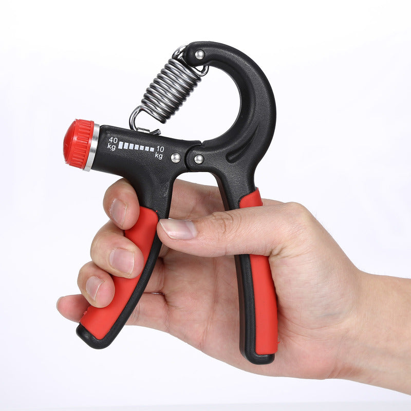 Professional Men's Grip Fitness Equipment - Adjustable Hand Strengthener (10-40kg, ABS/TPR/Steel, 14.8x10.8x2cm)