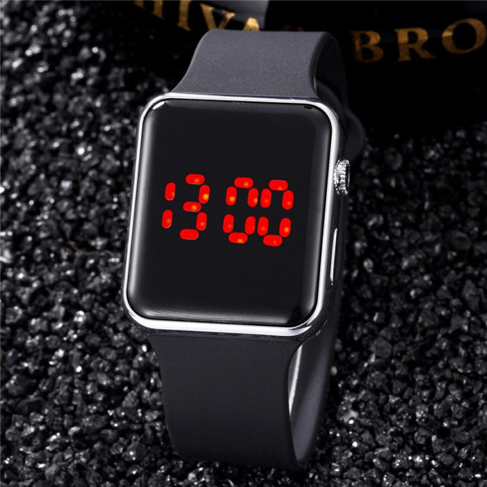 Digital Wrist Watch - Modern Stylish Functional Sleek Vibrant Comfortable Adjustable Statement