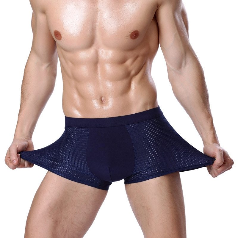 Herrshorts med tryck i presentförpackning