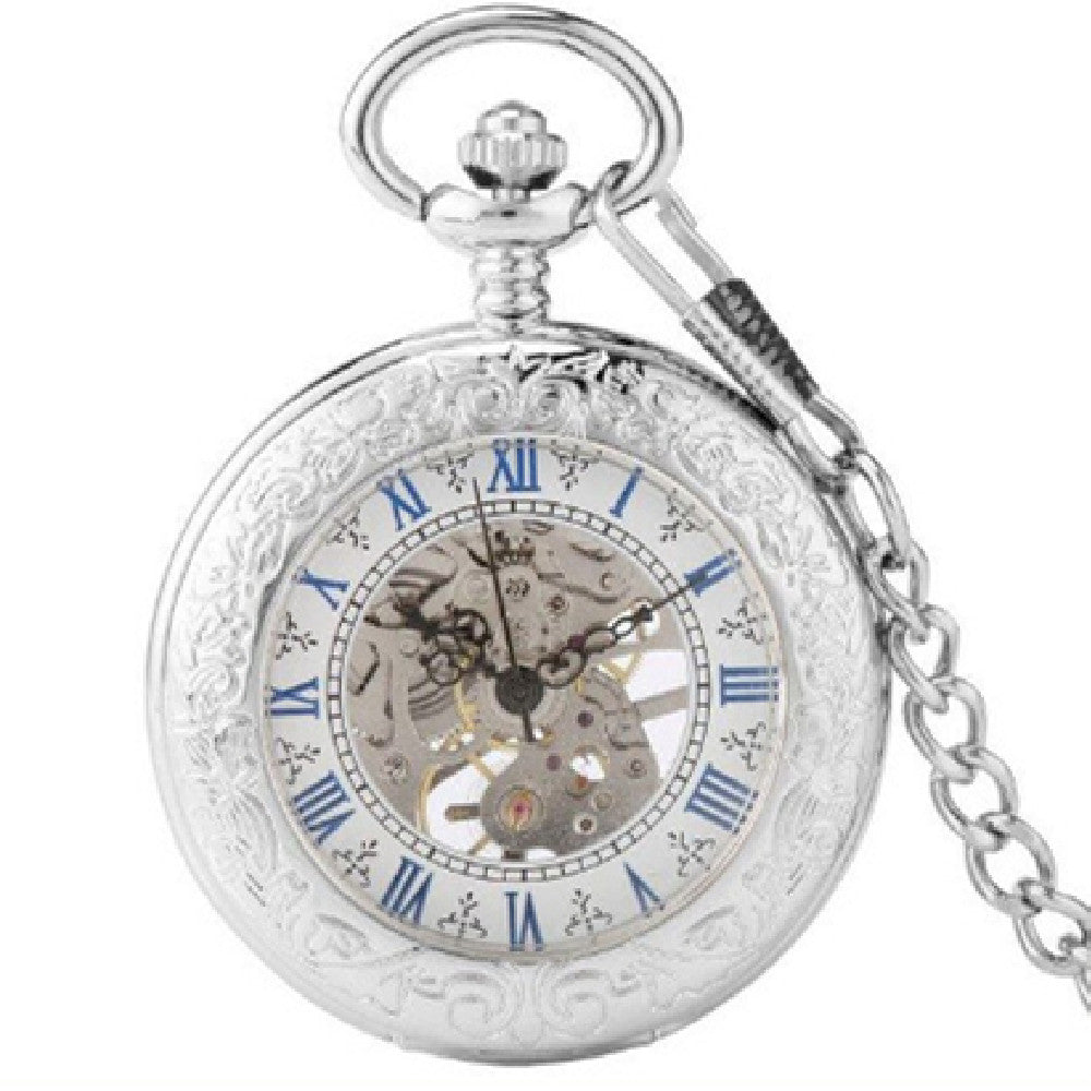 Men's Simplicity Mechanical Pocket Watch - Traditional Craftsmanship Modern Elegance Sophisticated Vintage Charm Timeless