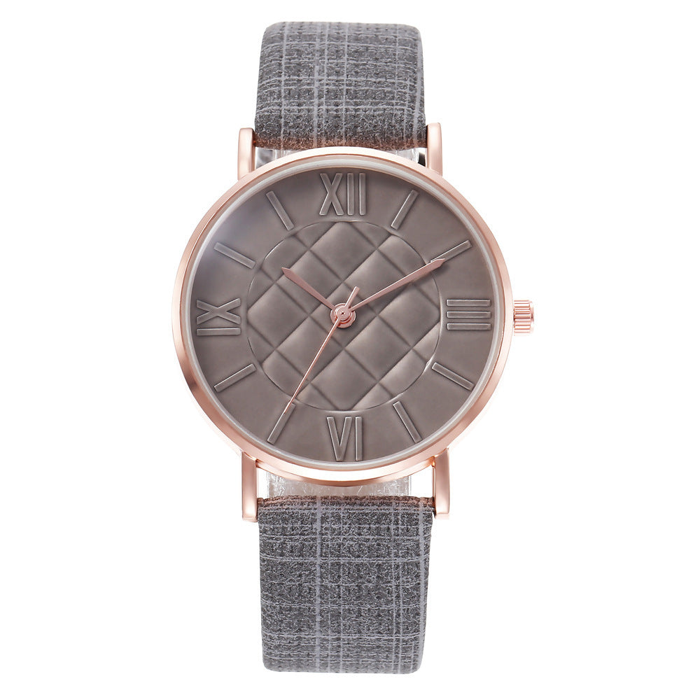 Pineapple Roman Watch Quartz Wrist Watch - Elegant Stylish Tropical Unique High-Quality Durable Comfortable Versatile