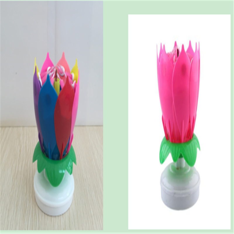 Incroyables bougies de lotus