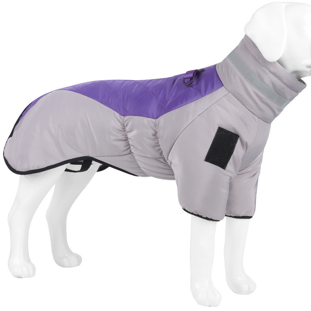 Nouveau Vêtements pour chiens de compagnie épaissi avec chaleur réfléchissante fournitures pour animaux de compagnie