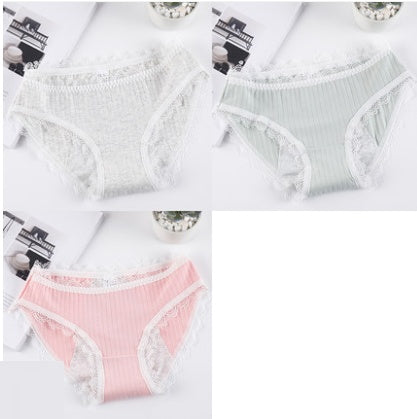 Physiological Pants Girls Ladies breathable antibacterial leak-proof of waist large size menstrual period warm triangle cotton underwear women