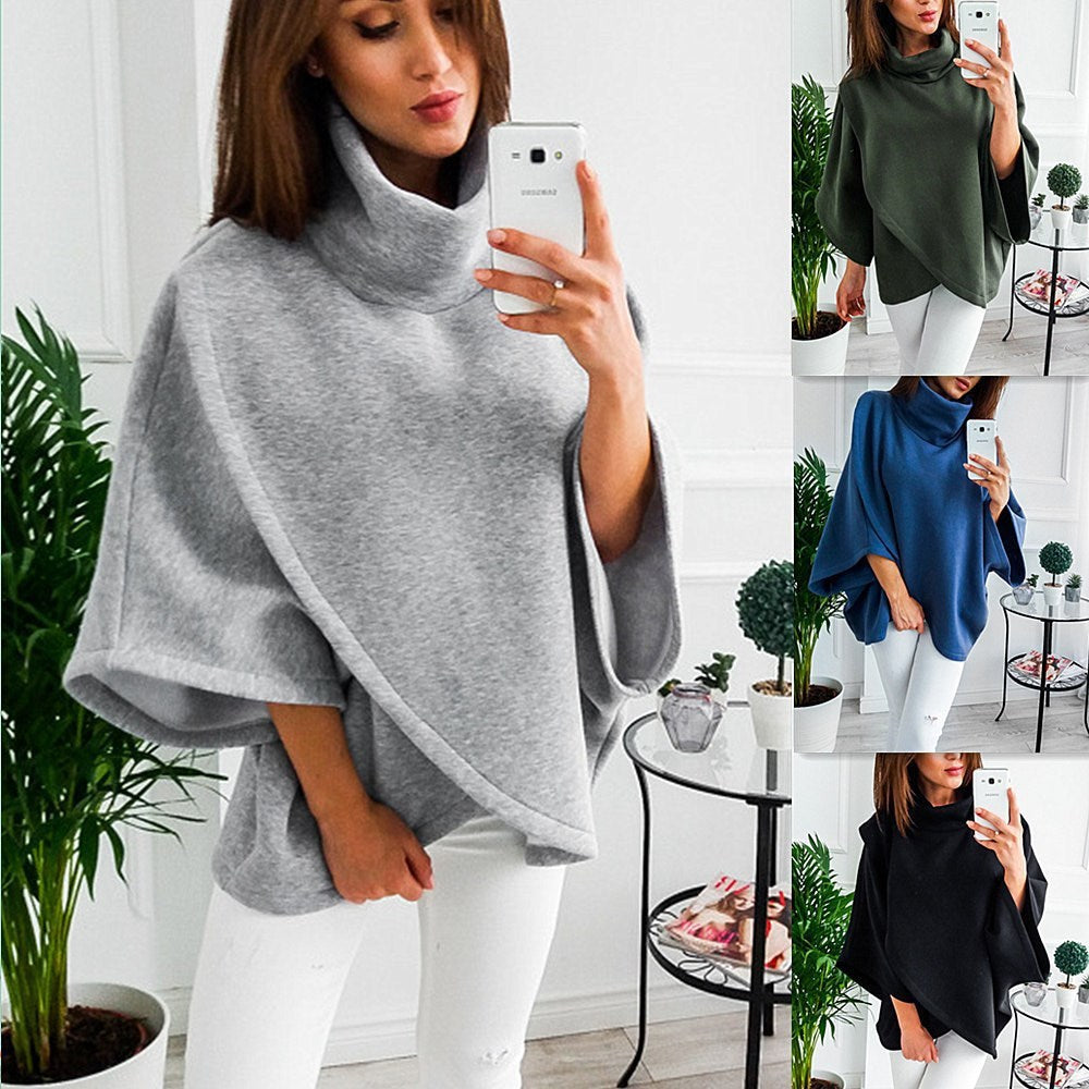 Sweat-shirt chaud pour femmes, vêtements d'automne et d'hiver