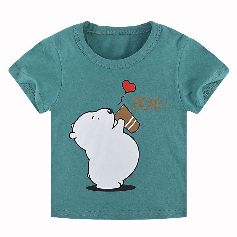 T-shirt med kort ärm för pojkar