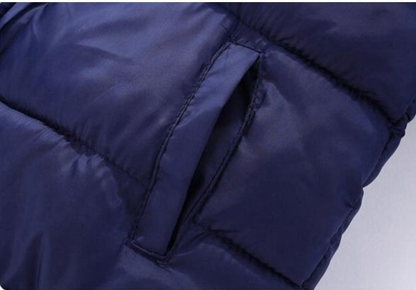Manteau enfant en cuir d'agneau