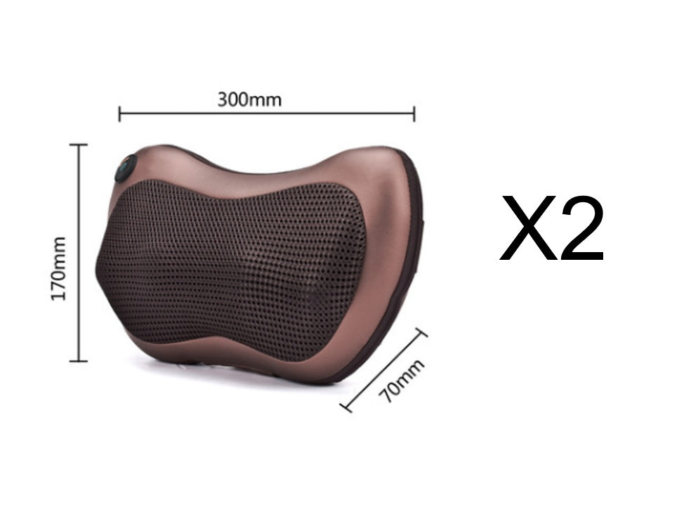 Multifunctional Neck Massager - Electric Massage Pillow for Home & Car