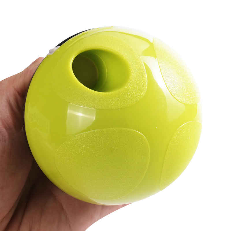 Smart Pet Food Dispenser Ball - 138g - 100x117mm - IQ Training Toy - Slow Feeding - PP PC Iron Block