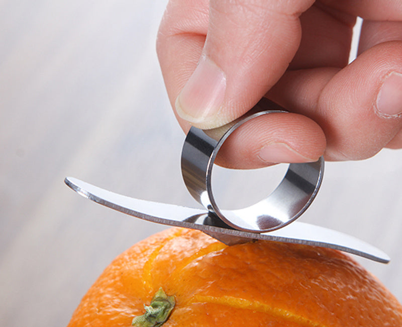 Rostfritt stål Peeler Ring Köksprylar