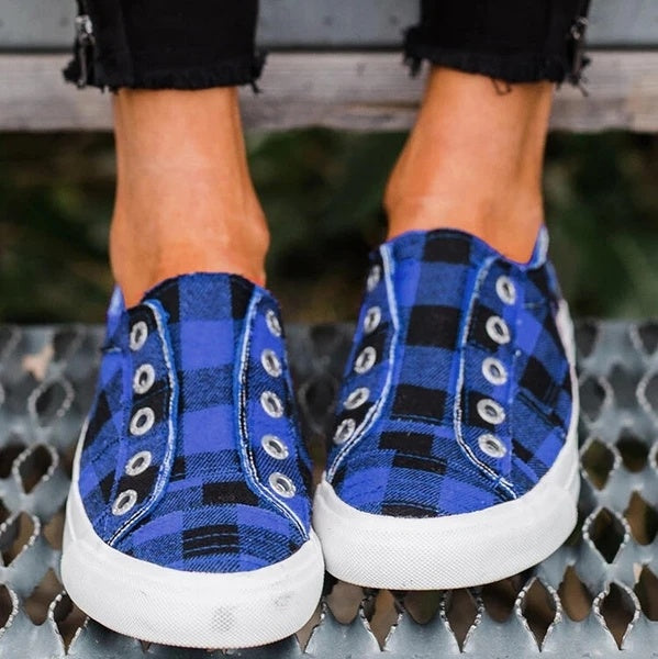 Women's Canvas Shoes - Classic Everyday Footwear - Essential Collection