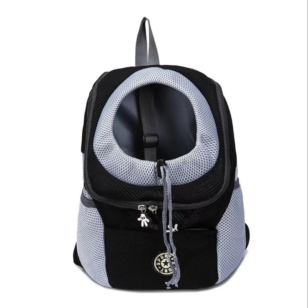 Pet Dog Carrier Carrier For Dogs Ryggsäck Ut Dubbel axel Bärbar Travel Outdoor Carrier Bag Mesh