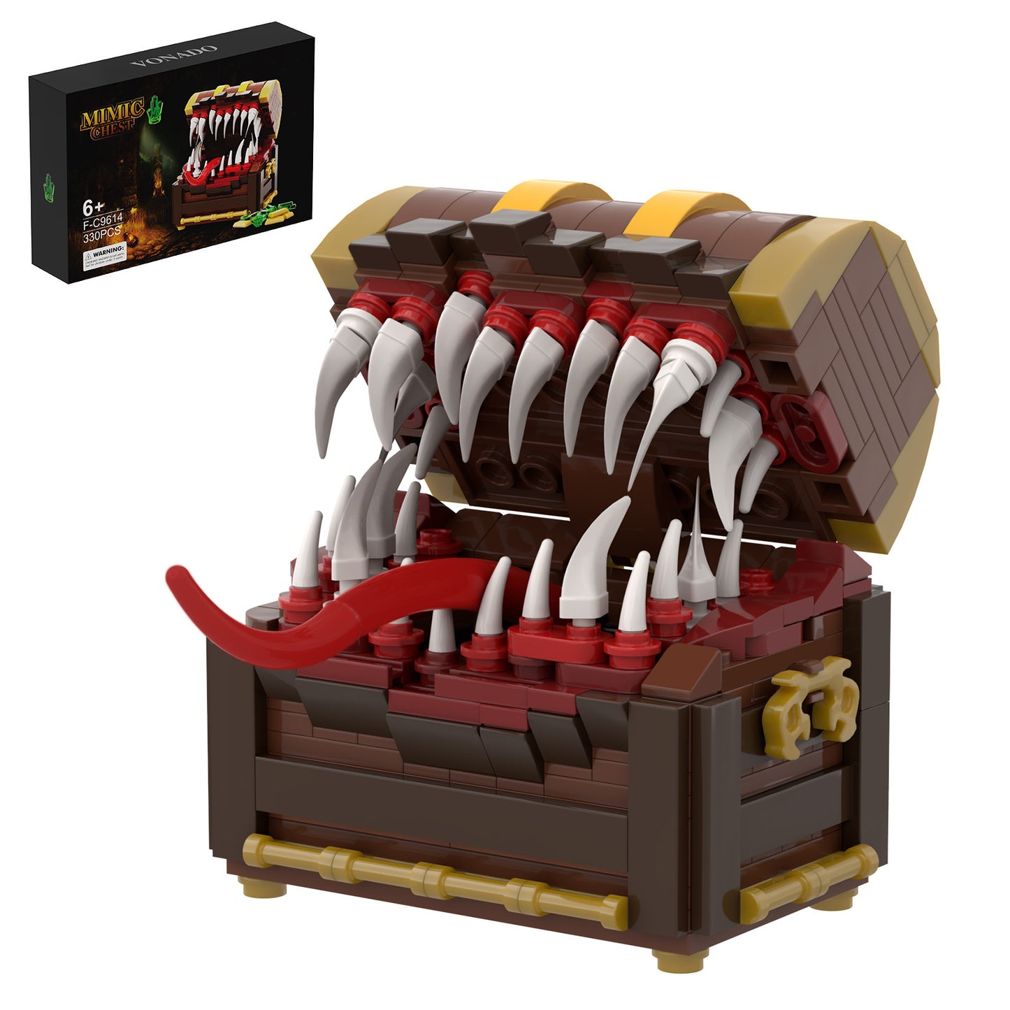 Creative Game Treasure Box Building Block Toy 🧮