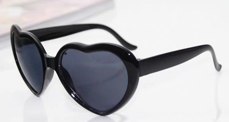 Heart-Shaped Light Love Special Effects Glasses Love Glasses Fashion Sunglasses