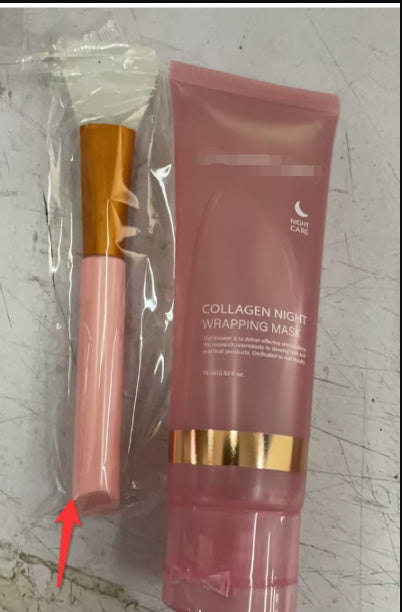 Ansiktsmask Nattmask Kollagenomslag Naturliga ingredienser Uppstramande Elasticitet & Återfuktning Anti-rynkor För hudvård