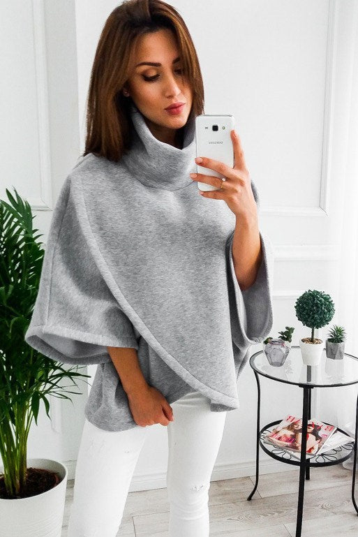 Sweat-shirt chaud pour femmes, vêtements d'automne et d'hiver