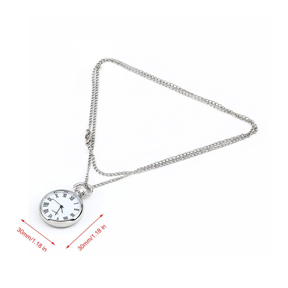 Ladies Necklace Pocket Watch - Elegant Stylish Functional Exquisite Stunning Reliable Intricate Precision