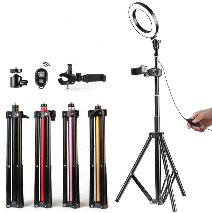 Photography Lighting Kit - Tripod Fill Light Live Bracket Beauty Light Set Ring Light