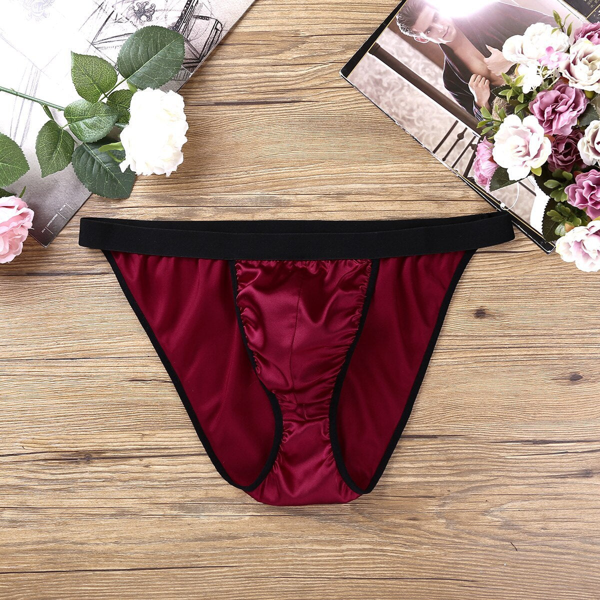 Men's silk underwear