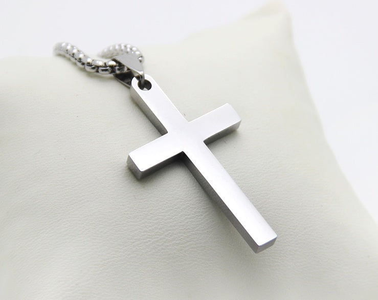 Collier croix simple