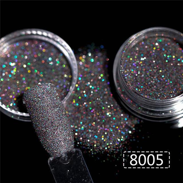 Professional Holographic Nail Glitter - 1g Brand New | Easy Application Versatile Decoration