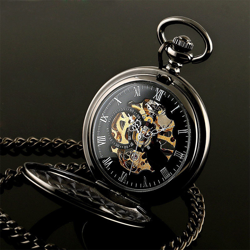 Vintage Mechanical Pocket Watch - Timeless Elegant Historical Sophisticated Nostalgic Classic Engineering Marvel