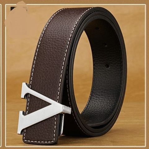 Men's Letter Belt - Typographic Expression