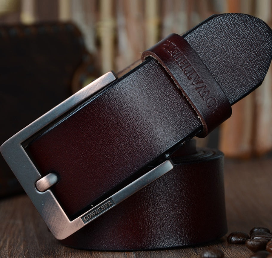 Men's Leather Belt - Classic Simplicity