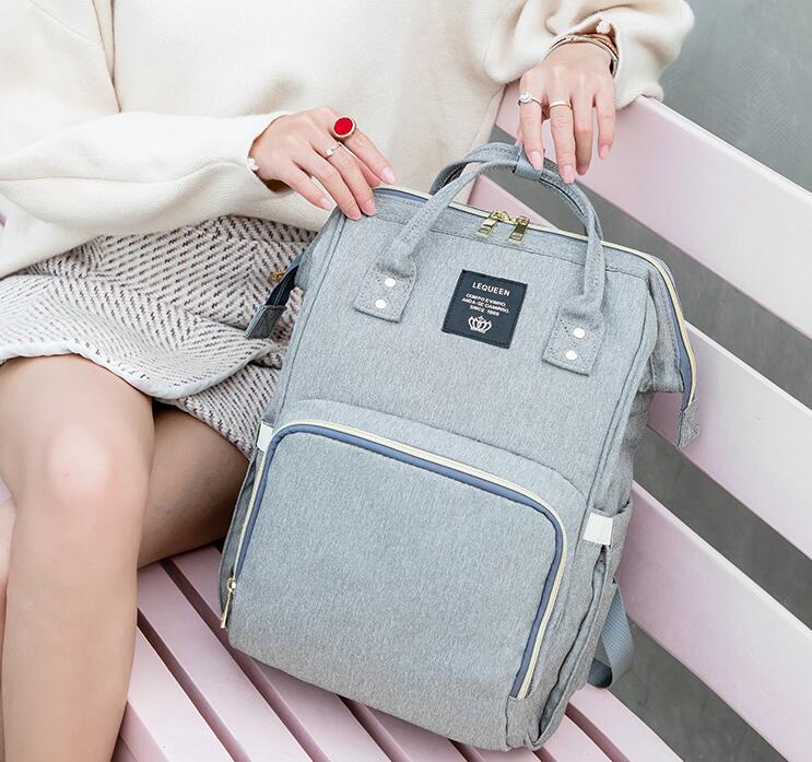 Sac à couches de grande capacité, sacs à dos pour soins infirmiers pour maman, voyage pour bébé