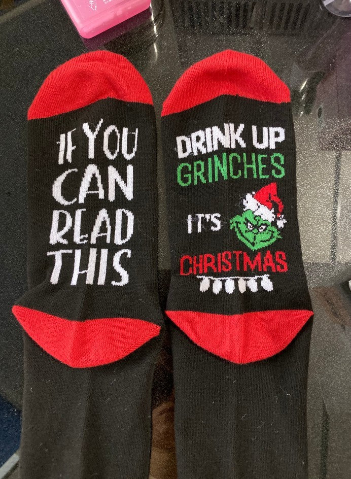 Chaussettes de Noël chaussettes décontractées en coton