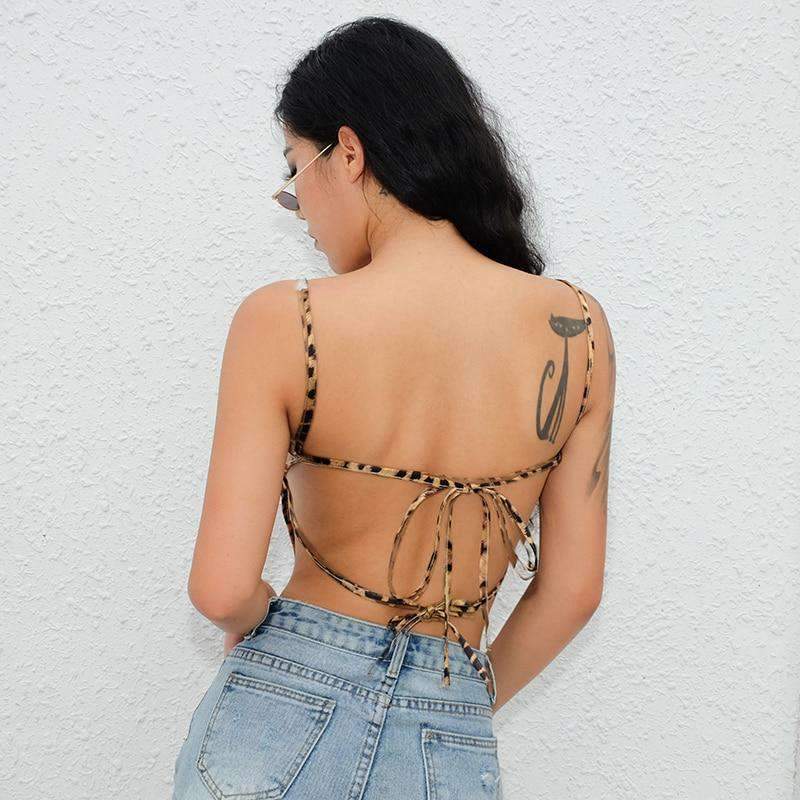 Kennidi Leopard Tank Top - Stylish Leopard Print