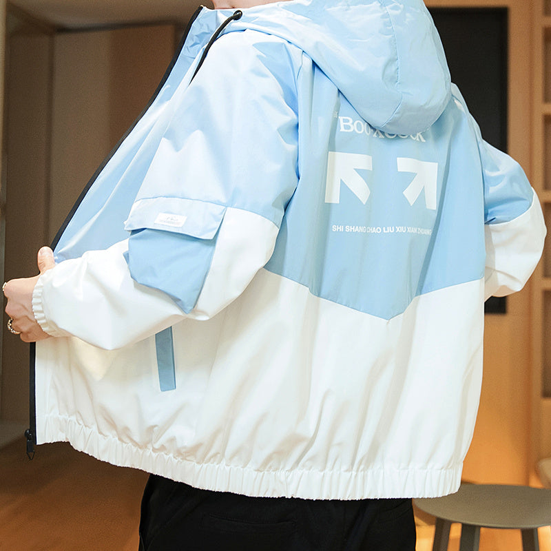 Casual Jacka Herr Baseball Uniform Trendiga toppkläder