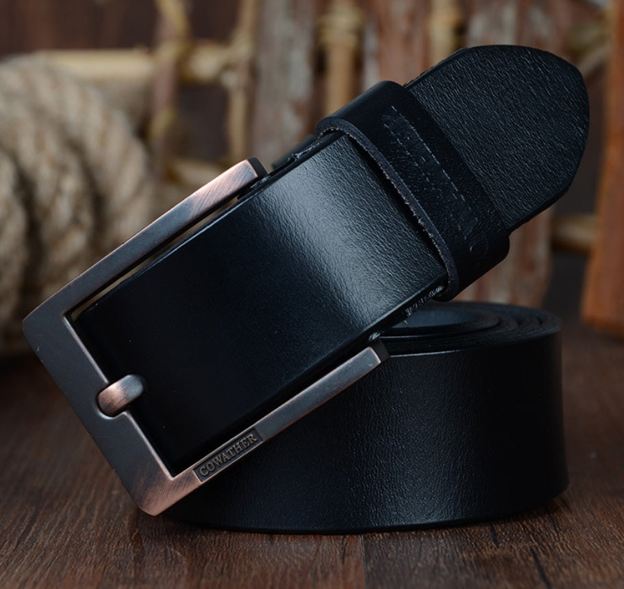 Men's Leather Belt - Classic Simplicity