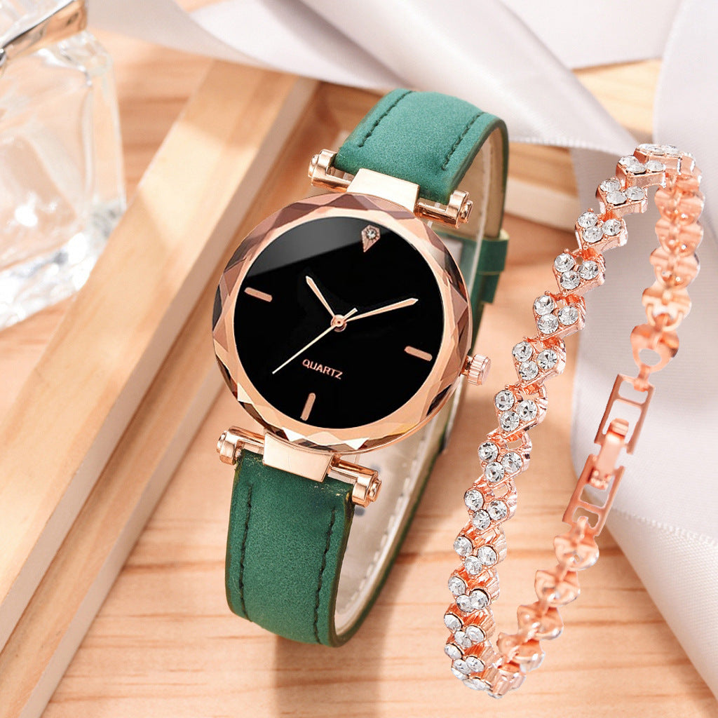Klocka Enkel Bälte Klocka Quartz Klocka Armbandskostym