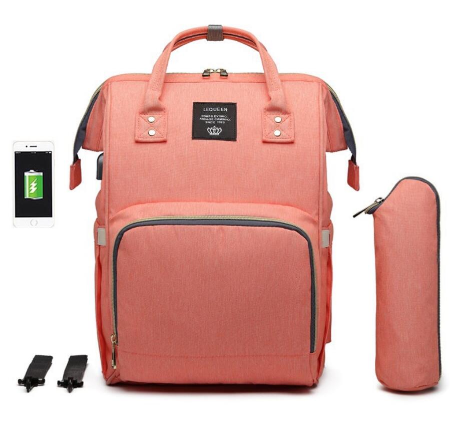 Sac à couches de grande capacité, sacs à dos pour soins infirmiers pour maman, voyage pour bébé