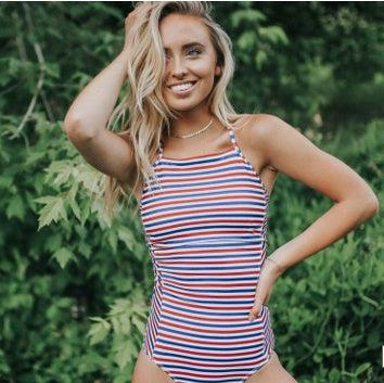 Professional Attractive One-Piece Crochet Bandage Cut-Out Monokini - Beach Wear (XL, Premium Quality)