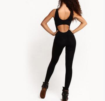 C it all Mesh Active Workout Jumpsuit for Women - Breathable One-Piece Training Suit S-L