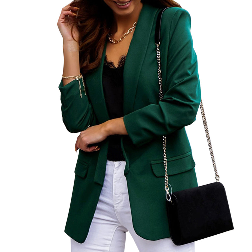 Elegant Blazer For Women - Loose Fitting, Stylish Design