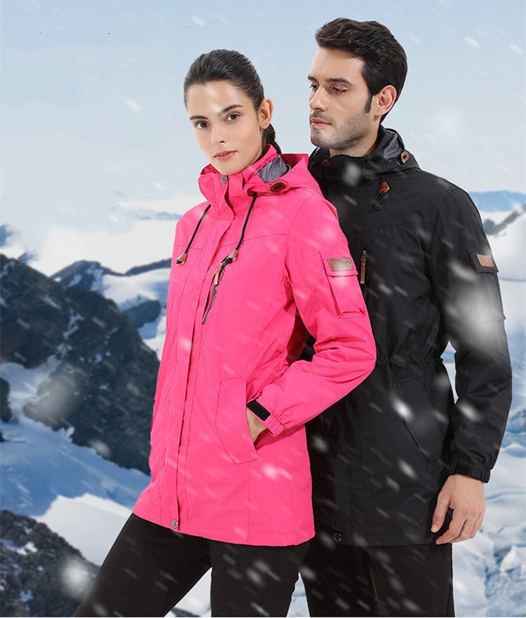 Veste imperméable chaude de sport et de loisirs pour hommes